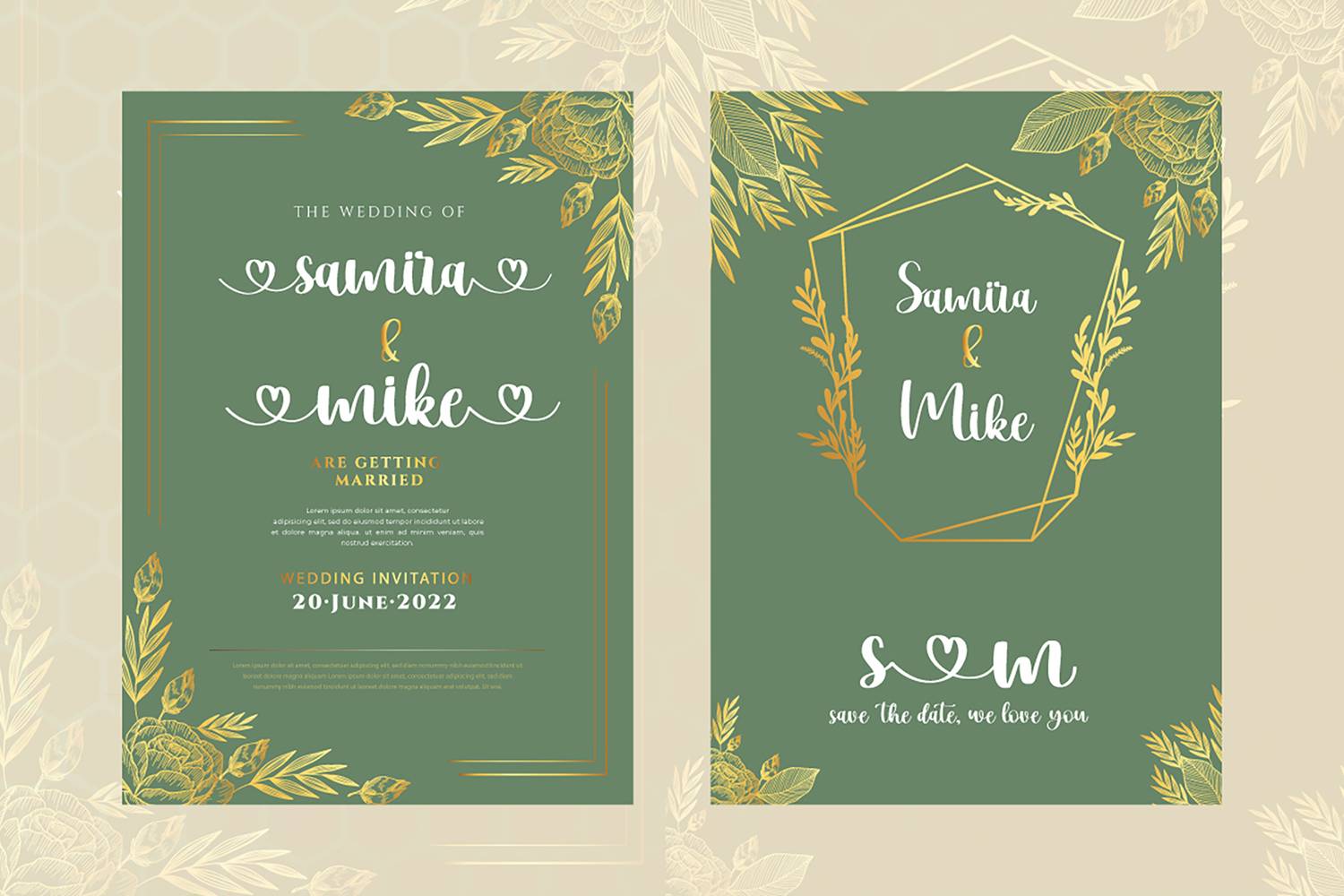 Hanale Font sample