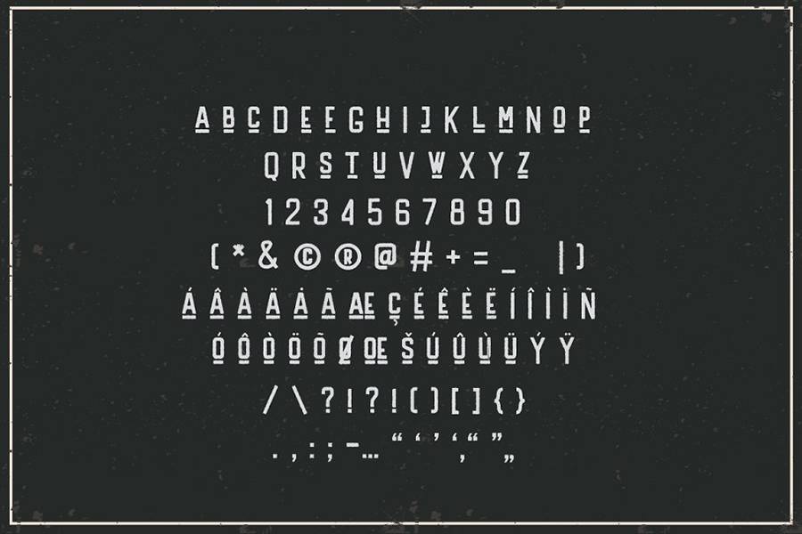 Handler Vintage Sans Serif sample