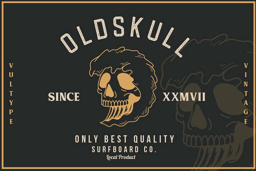 Handler Vintage Sans Serif sample