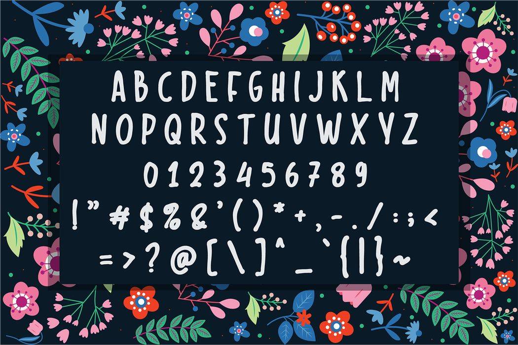 Handline Regular Font sample