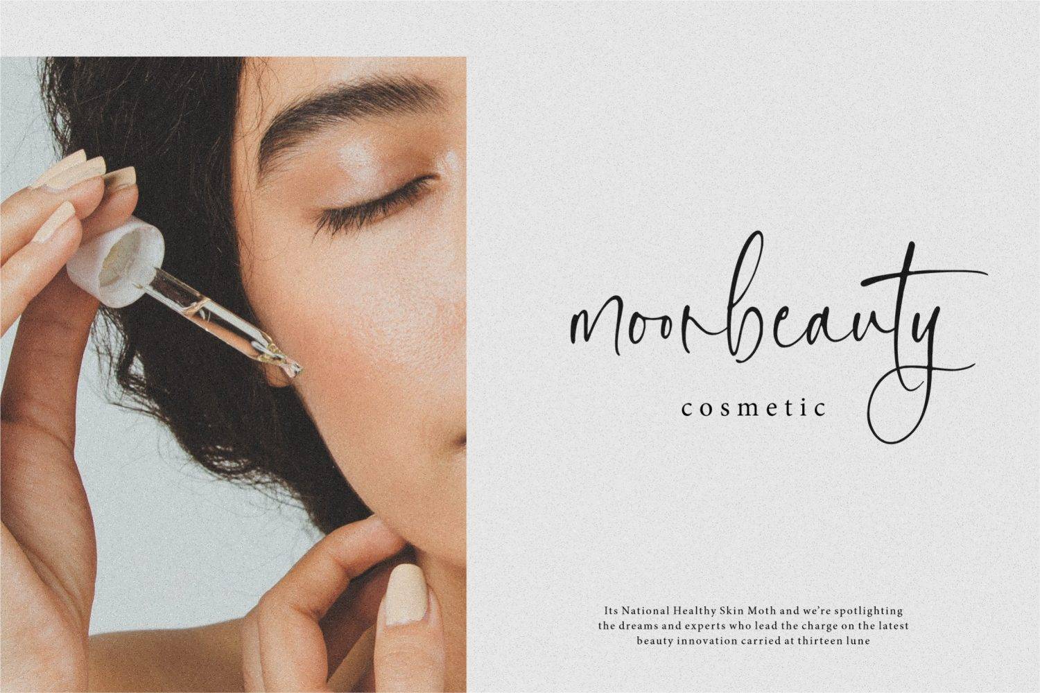 Handmost Font sample