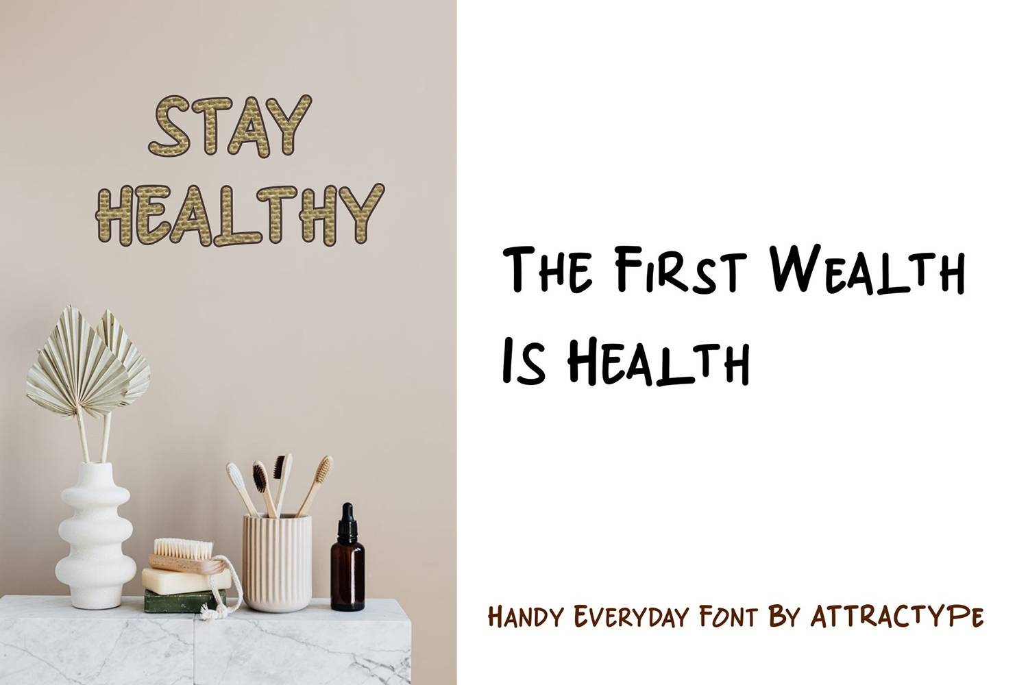 Handy Everyday Font sample