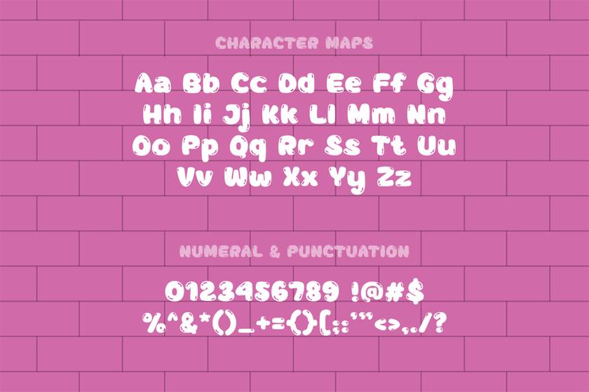 Happy Dance Font sample
