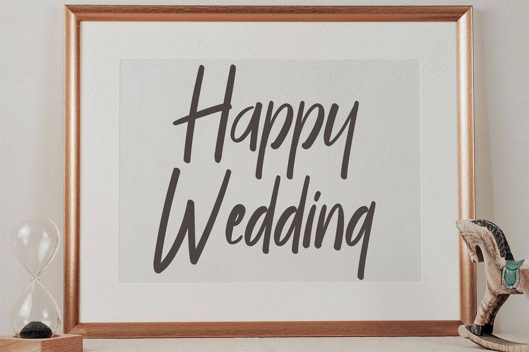 Happymonday Font sample