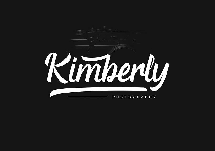 Hardwork Bold Script Font sample