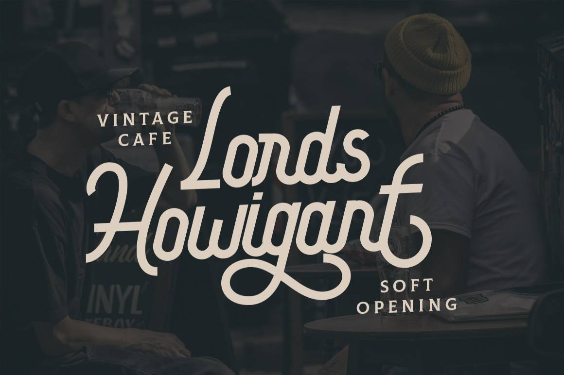 Hargael Font sample