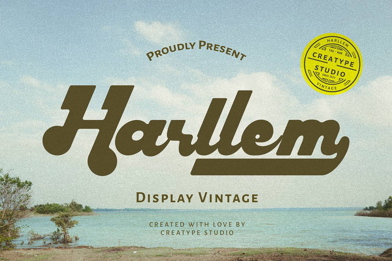 Harllem Font sample