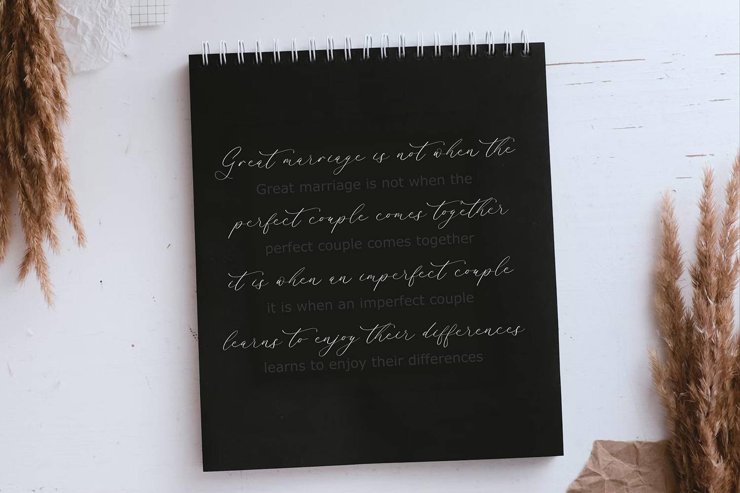 Harlyetta Mordila Font sample