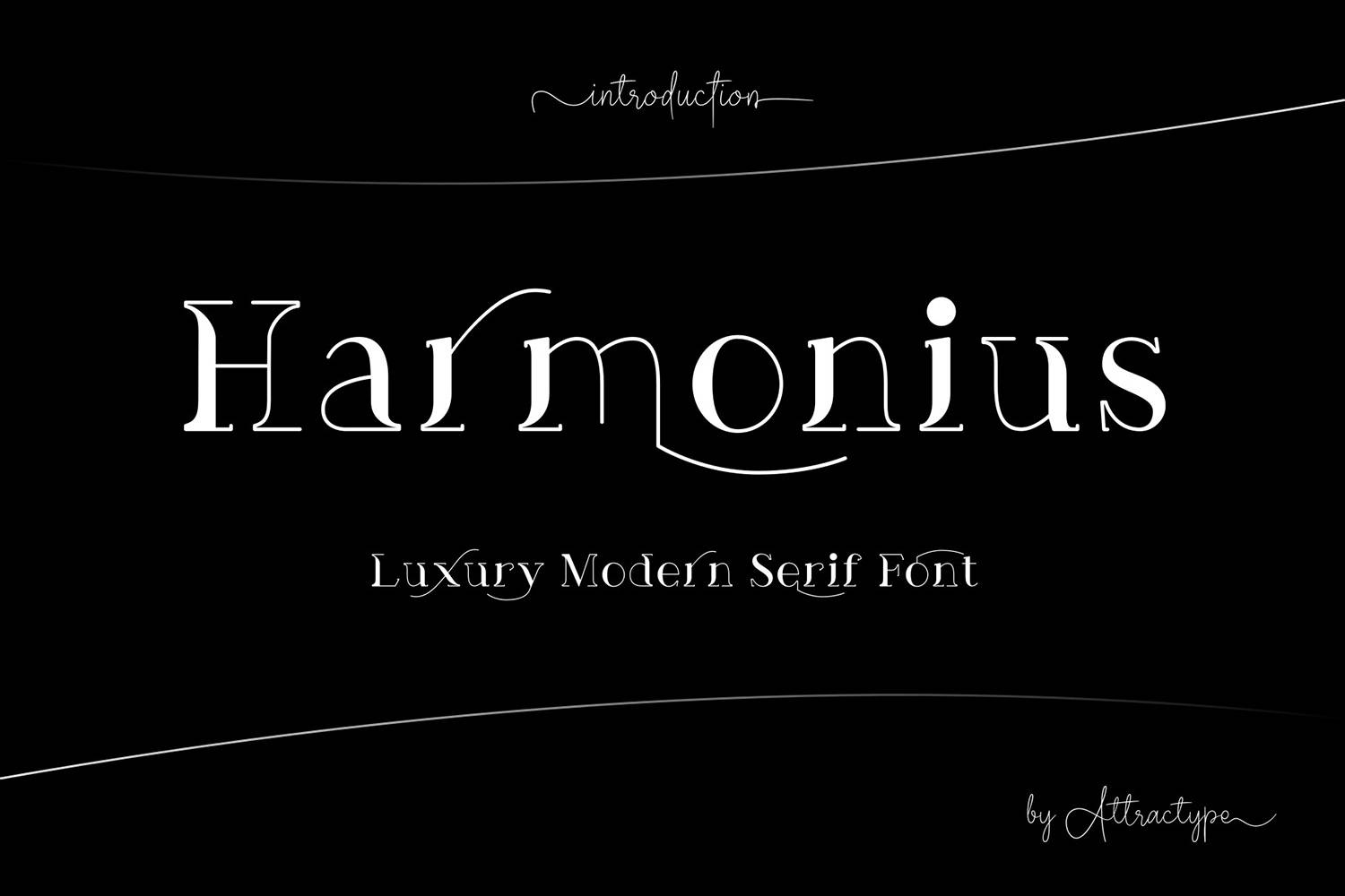 Harmonius Font sample