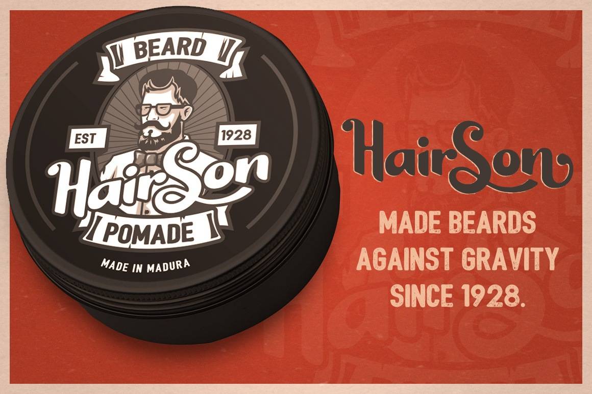Harson Font sample