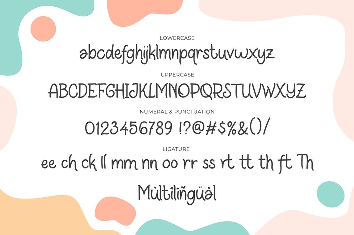 Hartby Playful Font sample