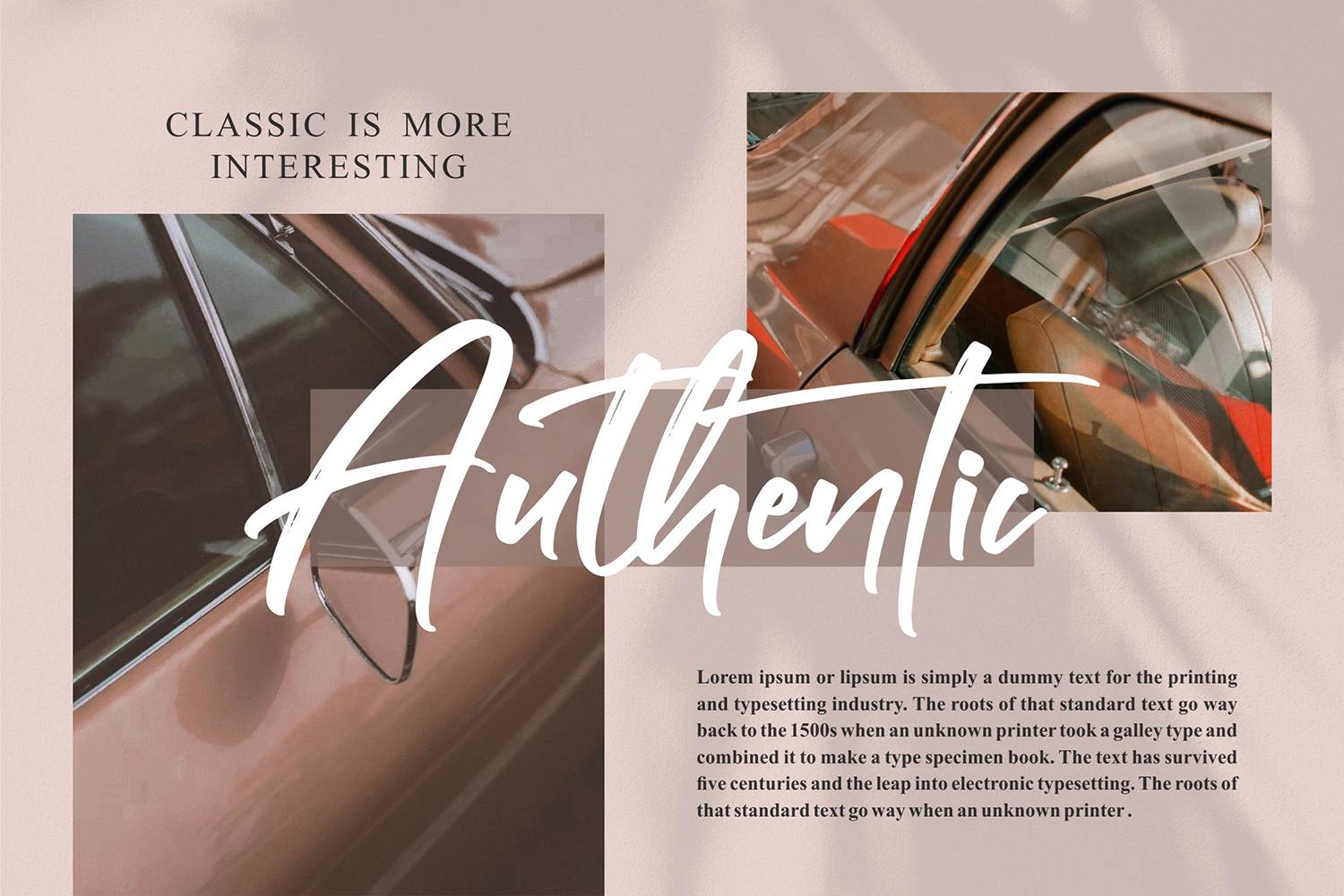 Harthenlie Font sample