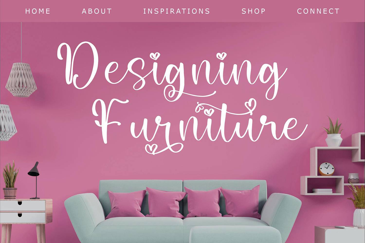 Hartini Sahrila Font sample