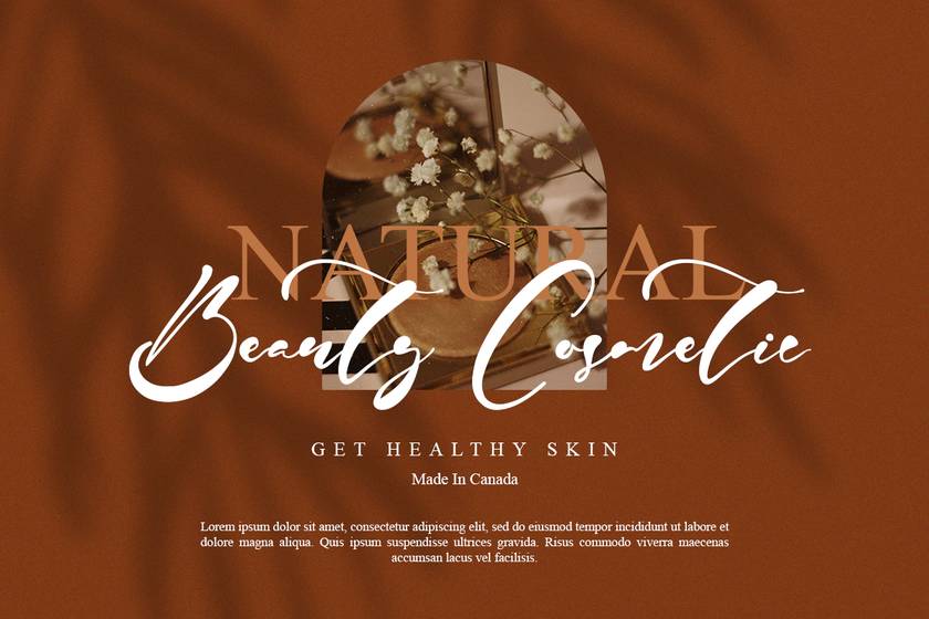 Harvey Signature Font sample
