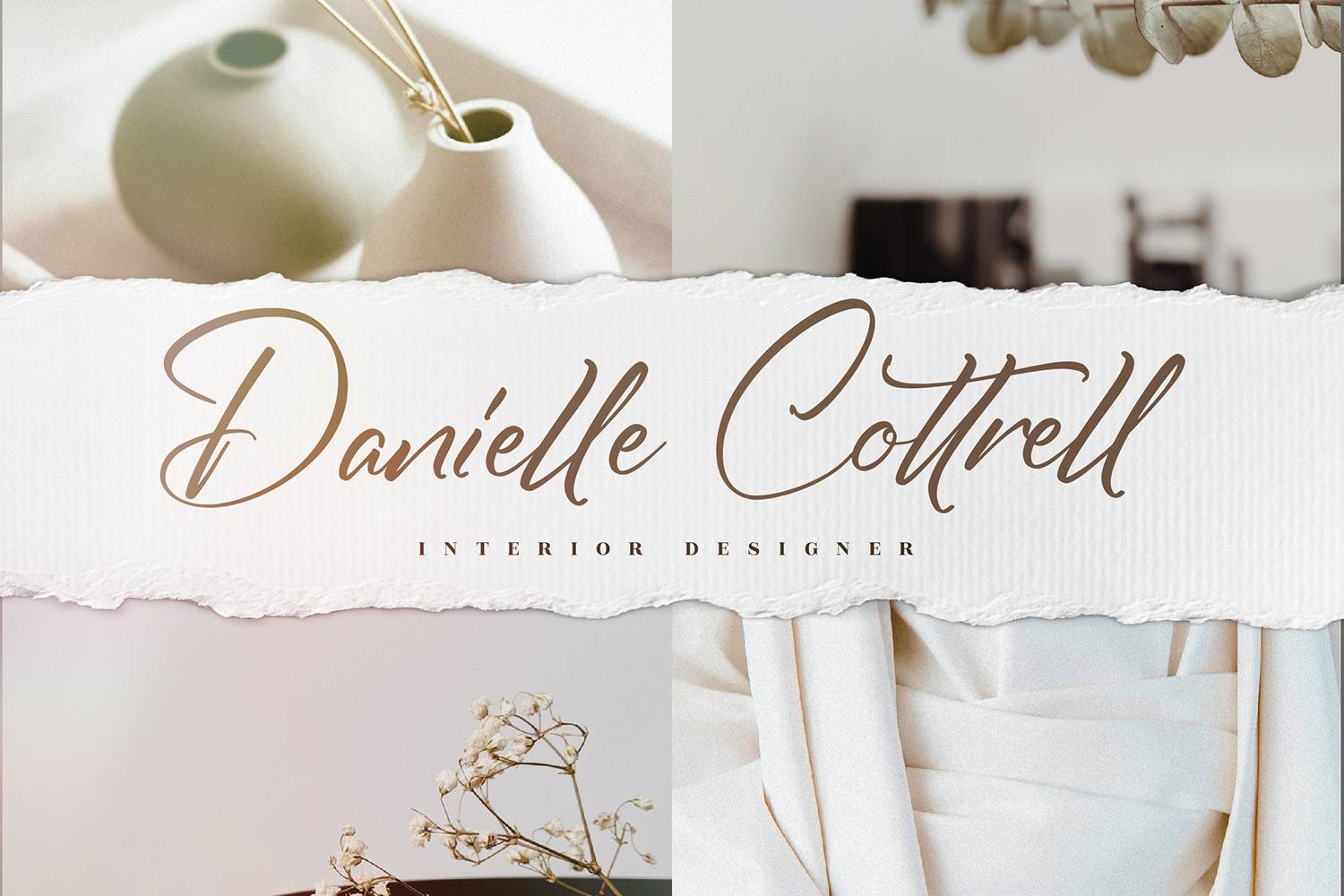 Hatthews Font sample