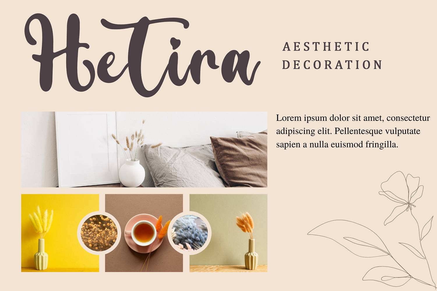 Hattie Font sample