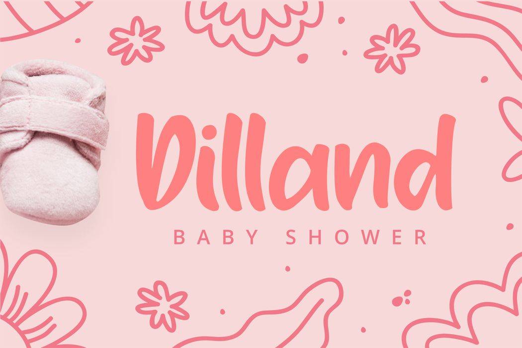 Hay Billy Font sample