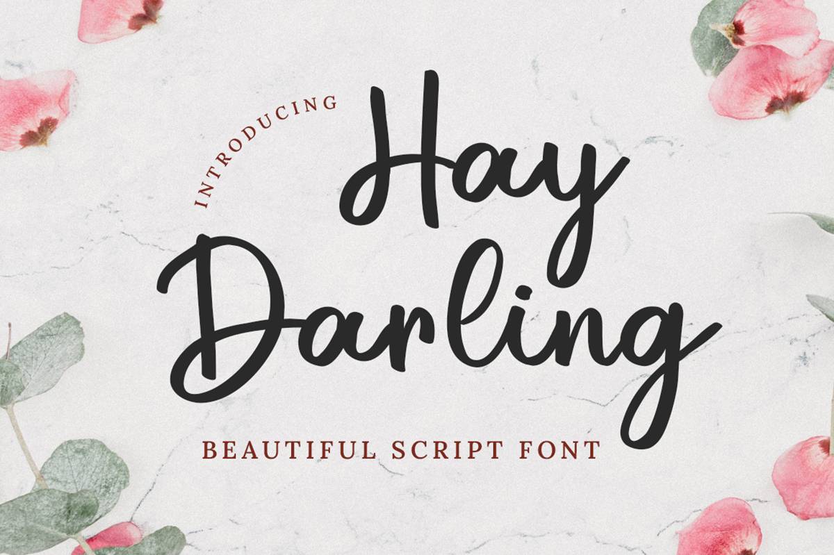 Hay Darling Font sample