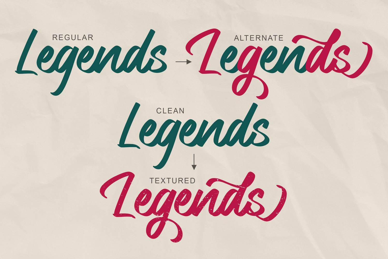 Hayken Script Font sample
