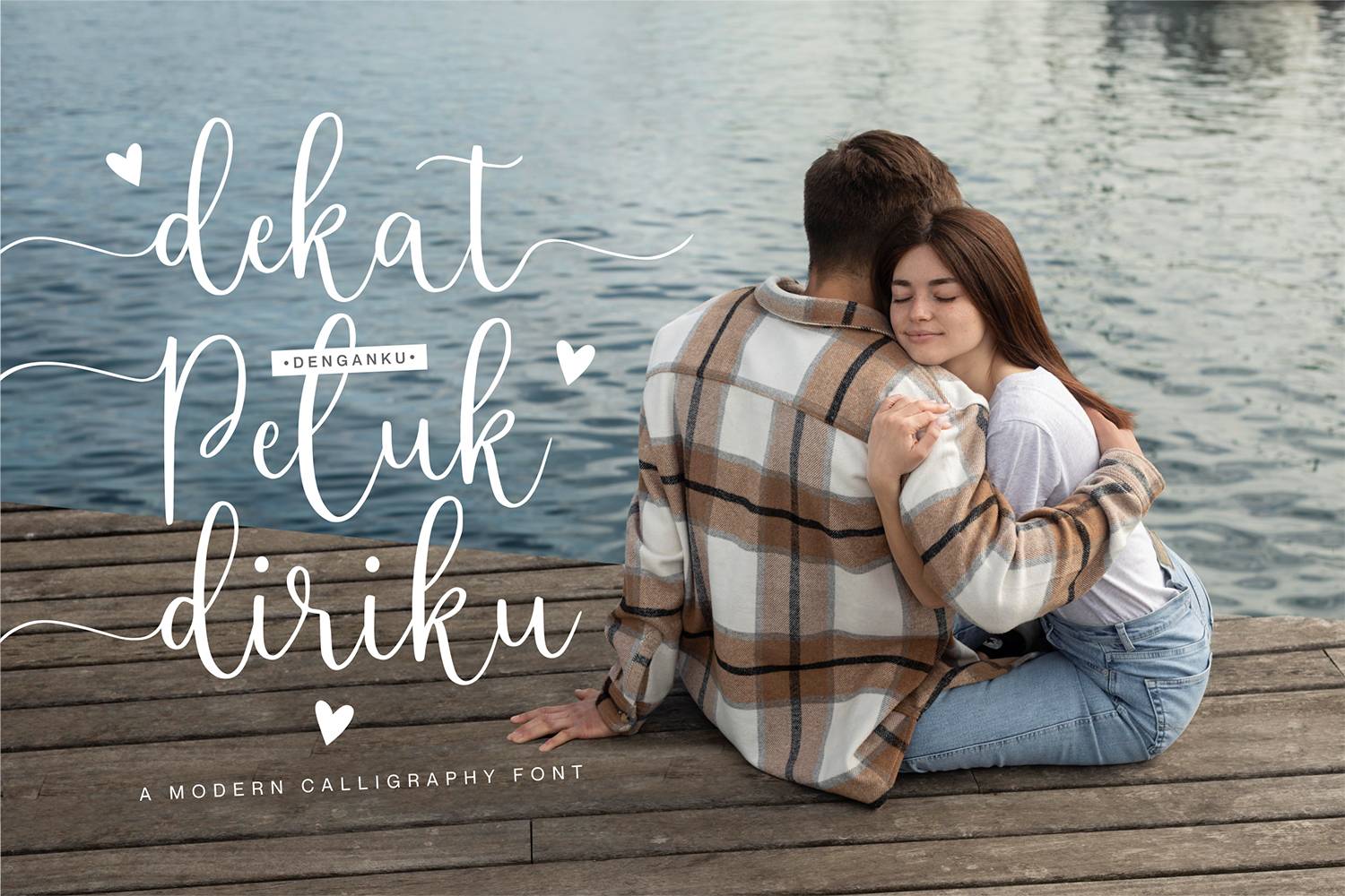 Heartache Font sample