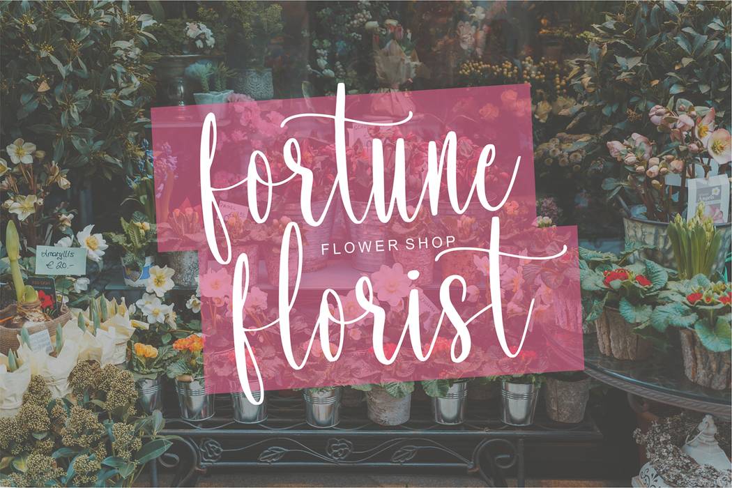 Heartgrove Font sample