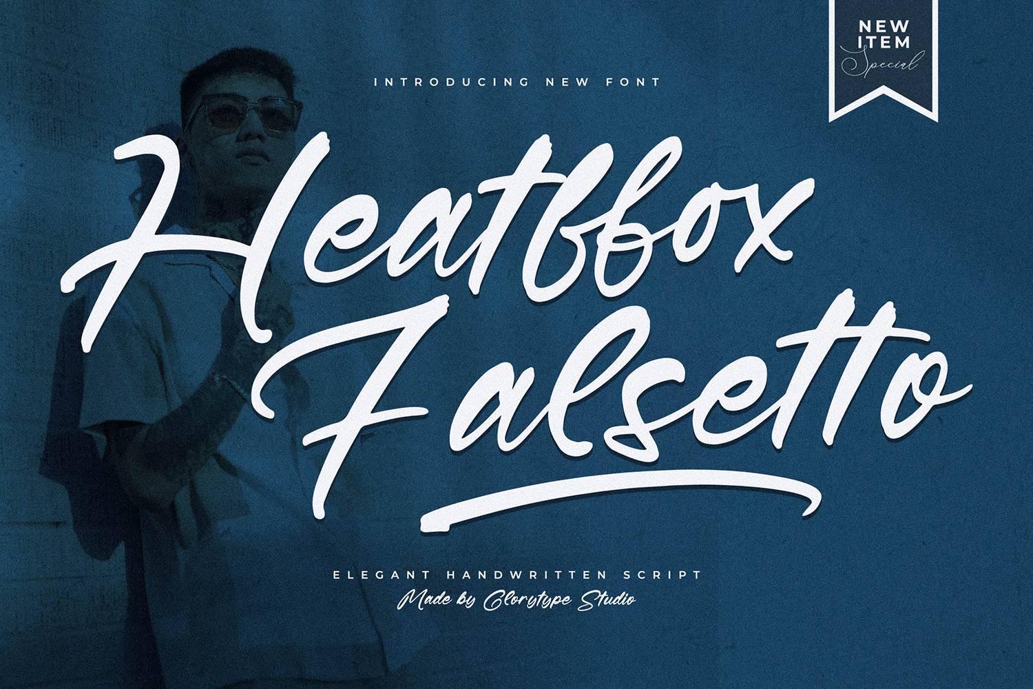 Heatffox Falsetto Font sample