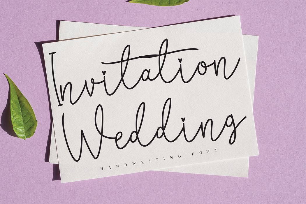 Heaven Writing Font sample