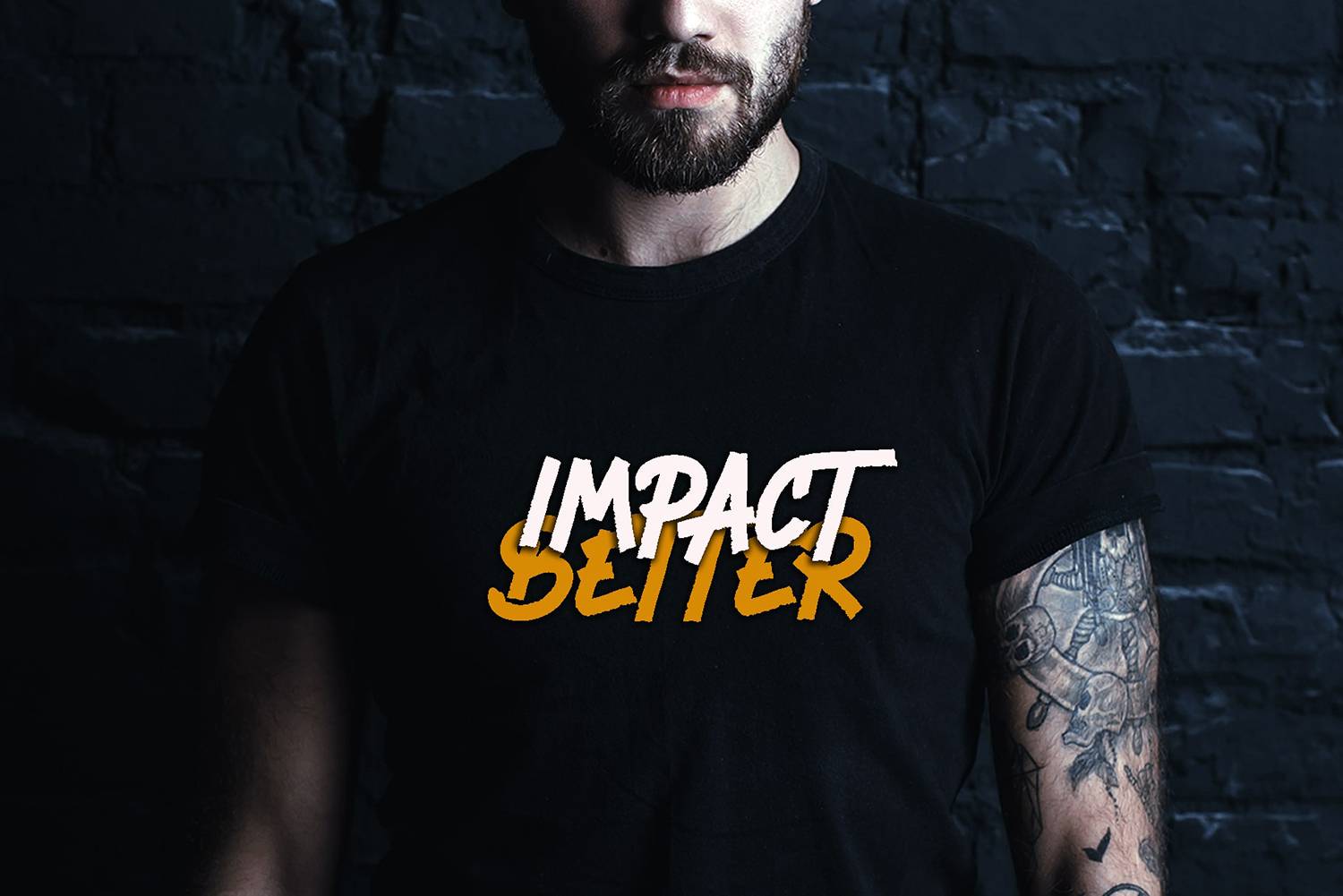 Heavier Font sample
