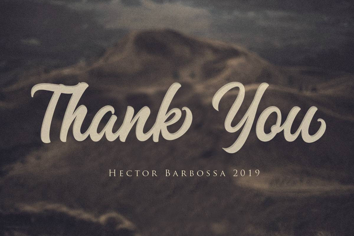 Hector Barbossa Font sample
