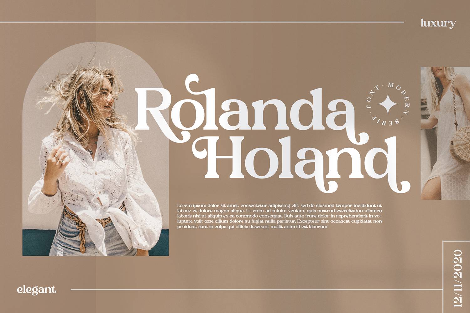 Heibird Typeface Font sample
