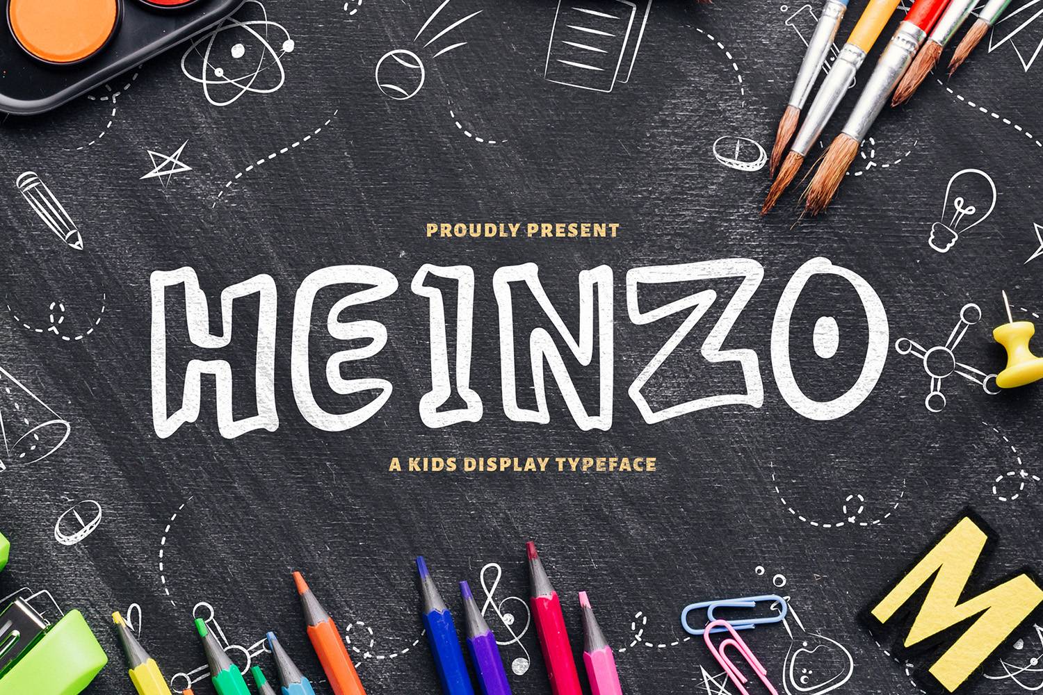 Heinzo Font sample