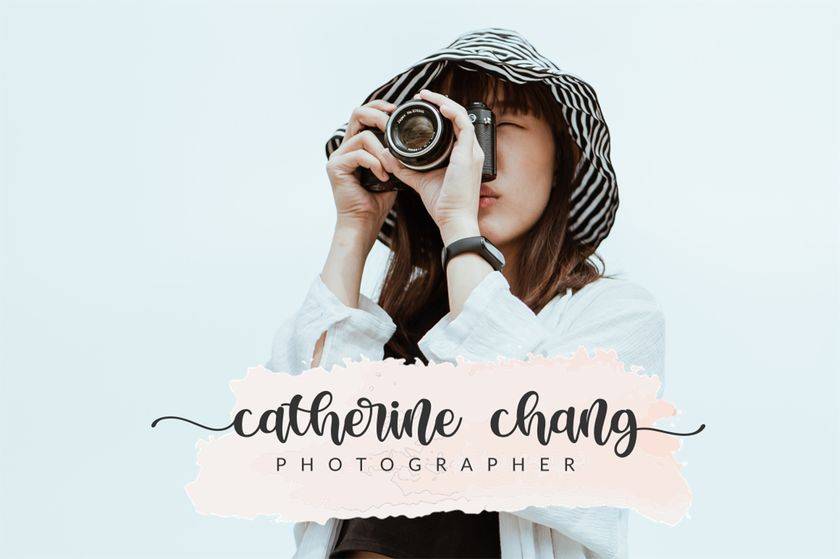 Hello Austhin Font sample