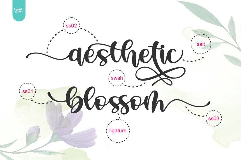 Hello Austhin Font sample