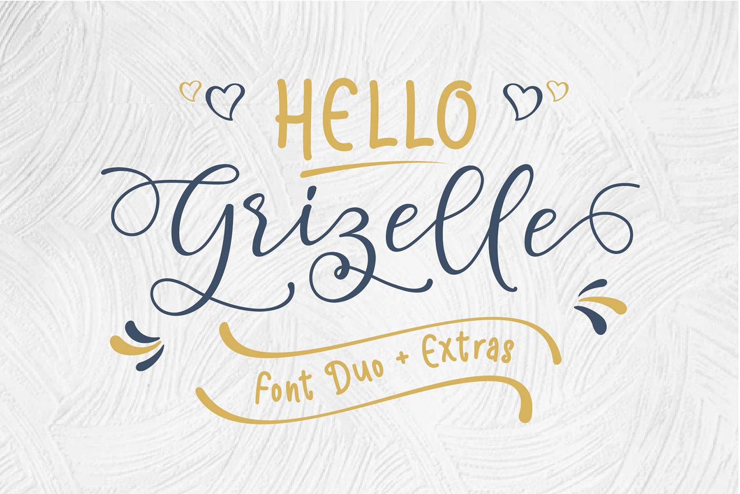Hello Grizelle Font sample