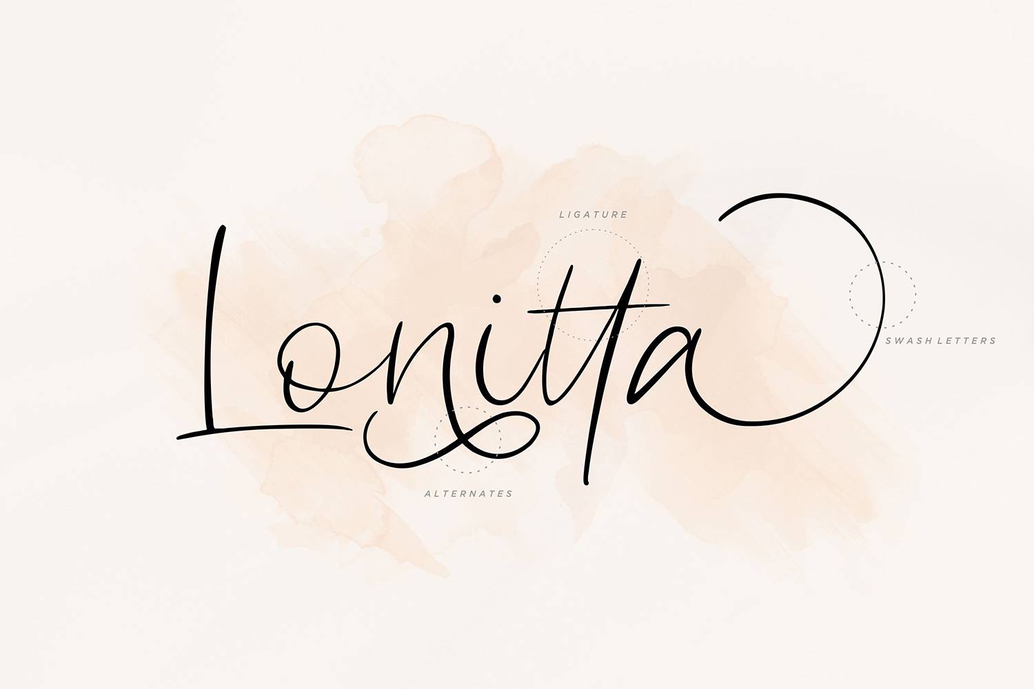 Hello Nadhira Font sample