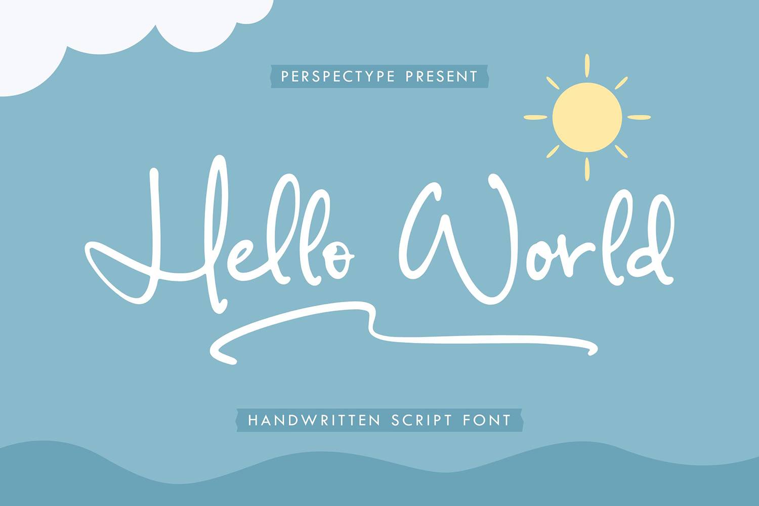 Hello World Font sample