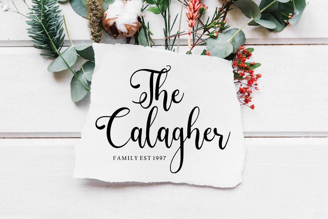 Hellophiy Font sample