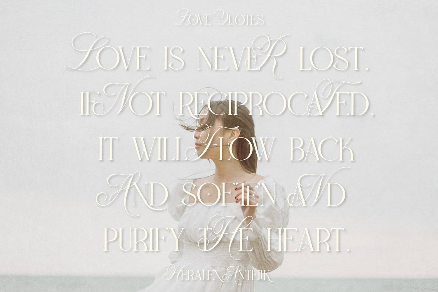 Heralen Antelik Font sample