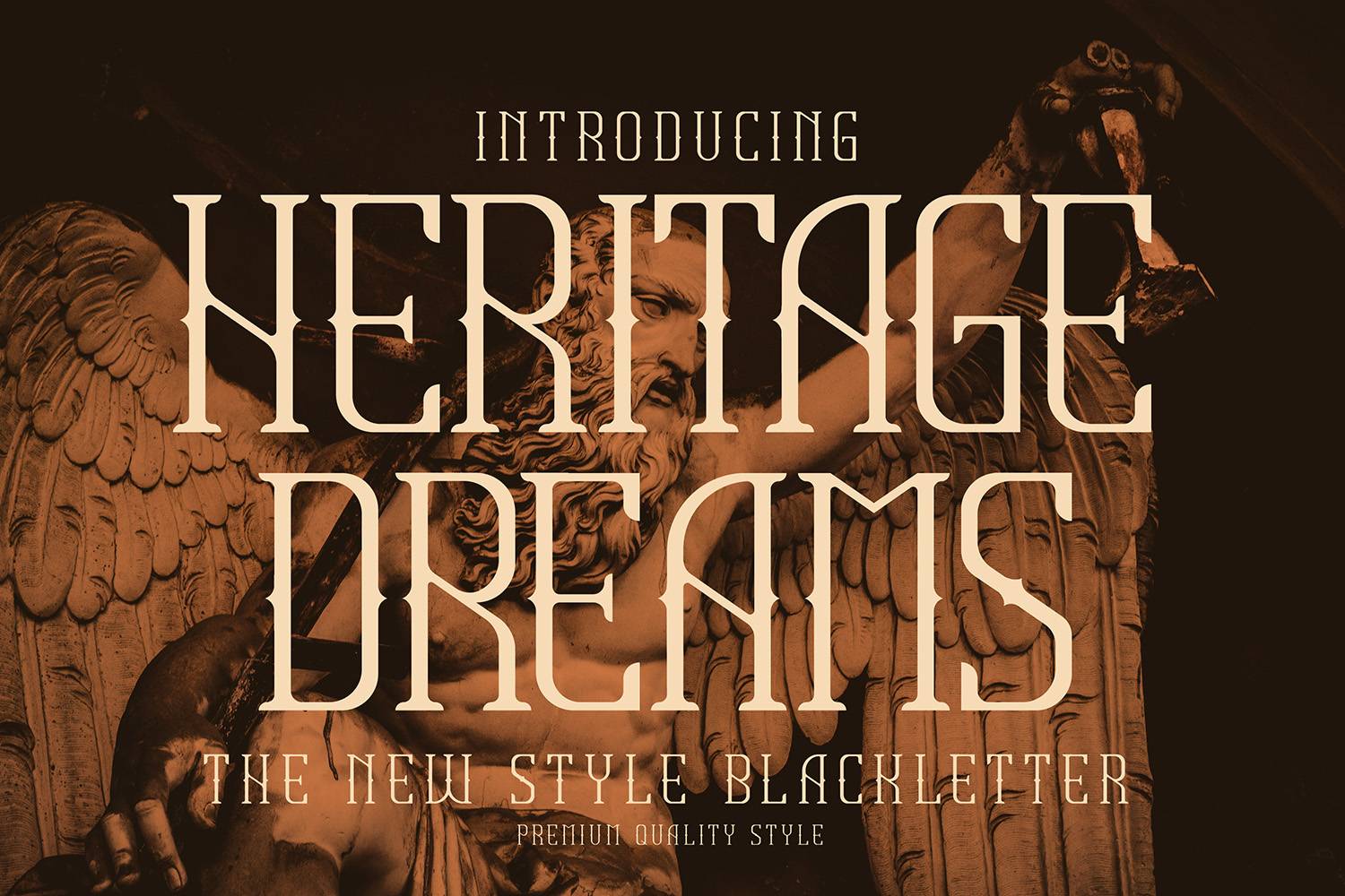 Heritage Dreams Font sample