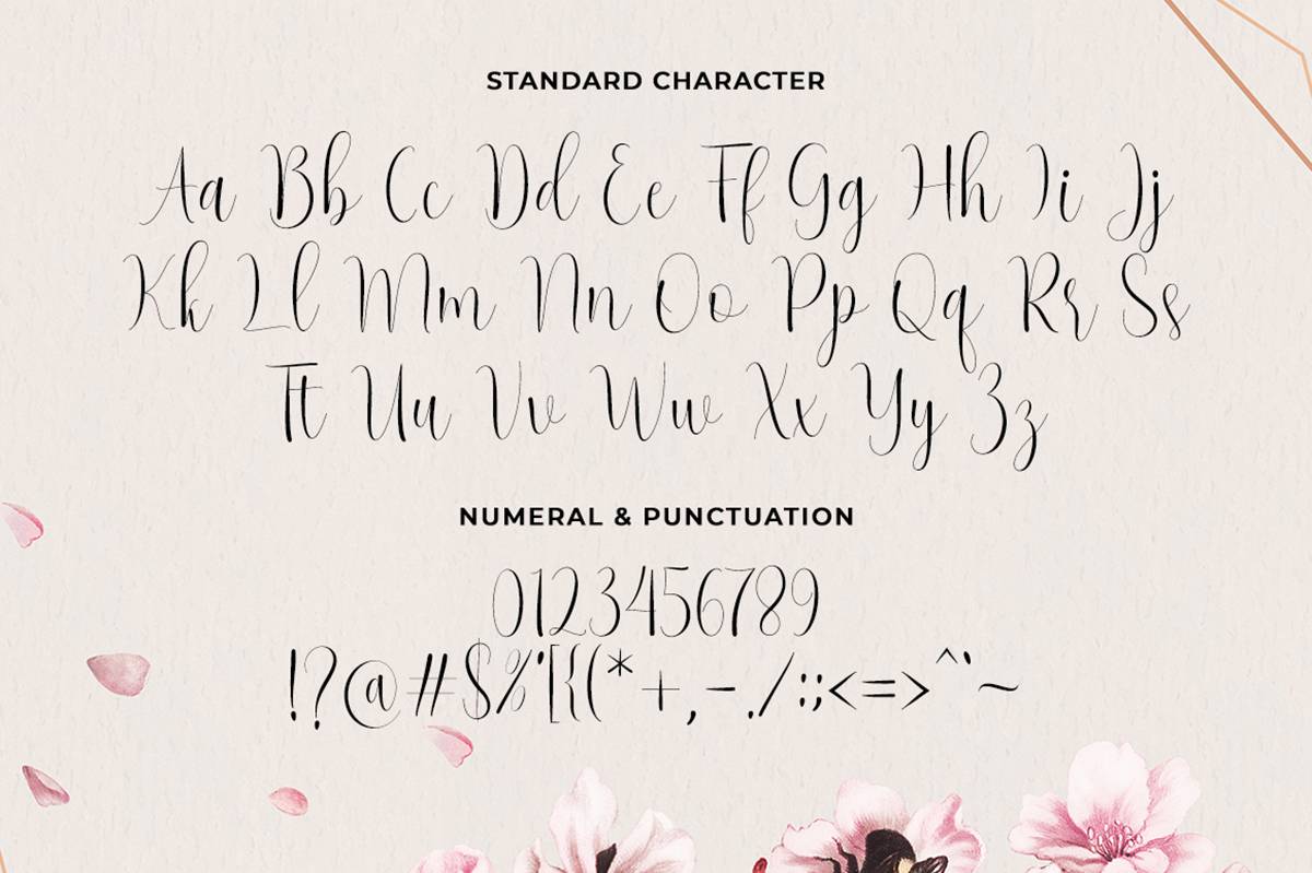 Herliyan Font sample