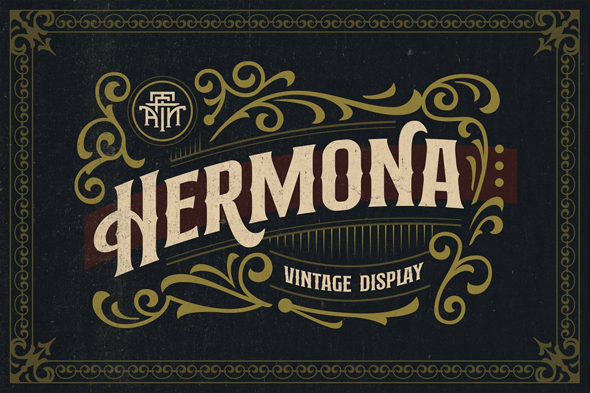 Hermona Font sample