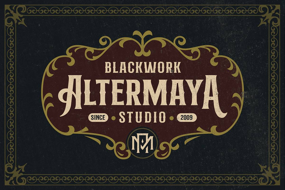 Hermona Font sample
