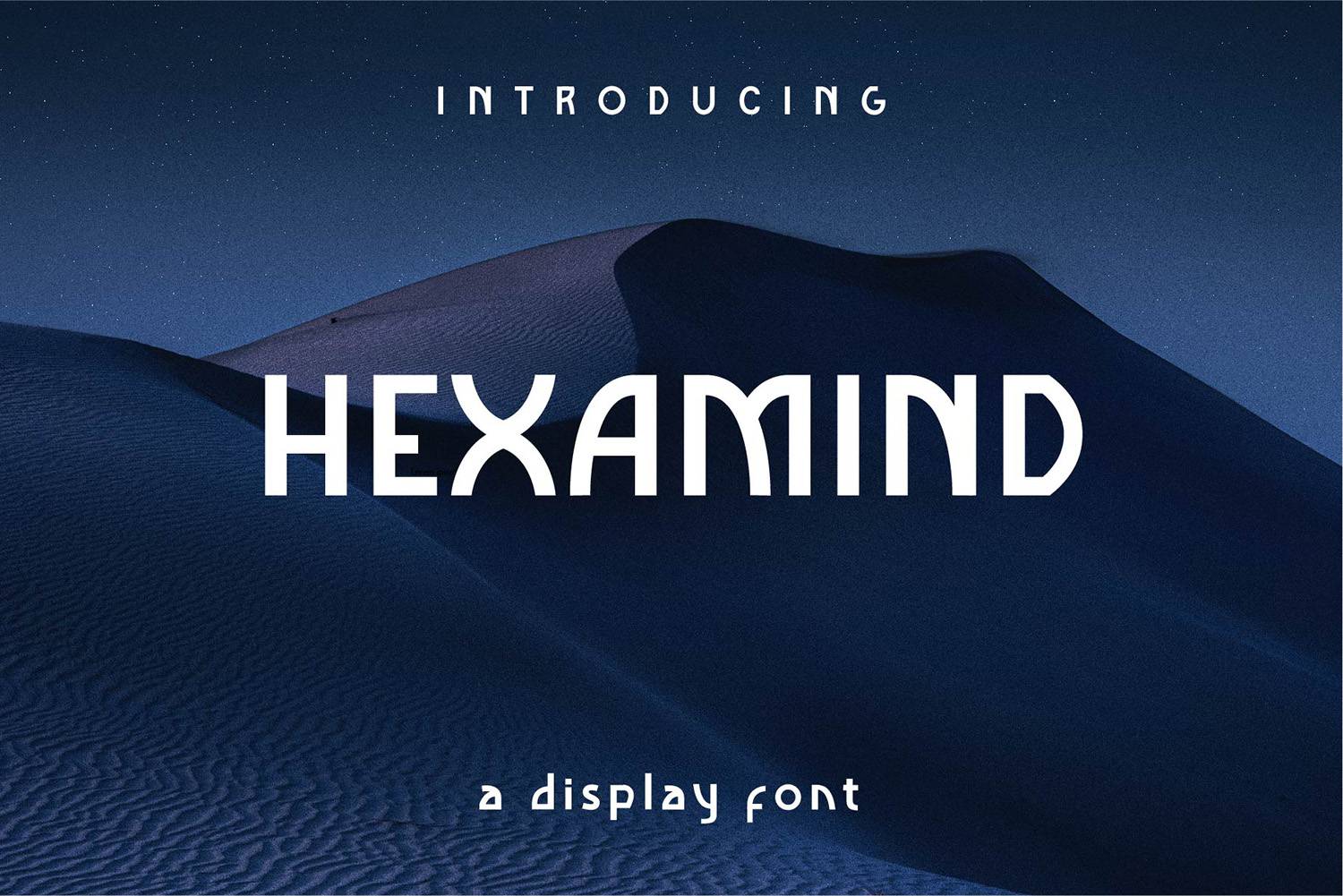 Hexamind Font sample