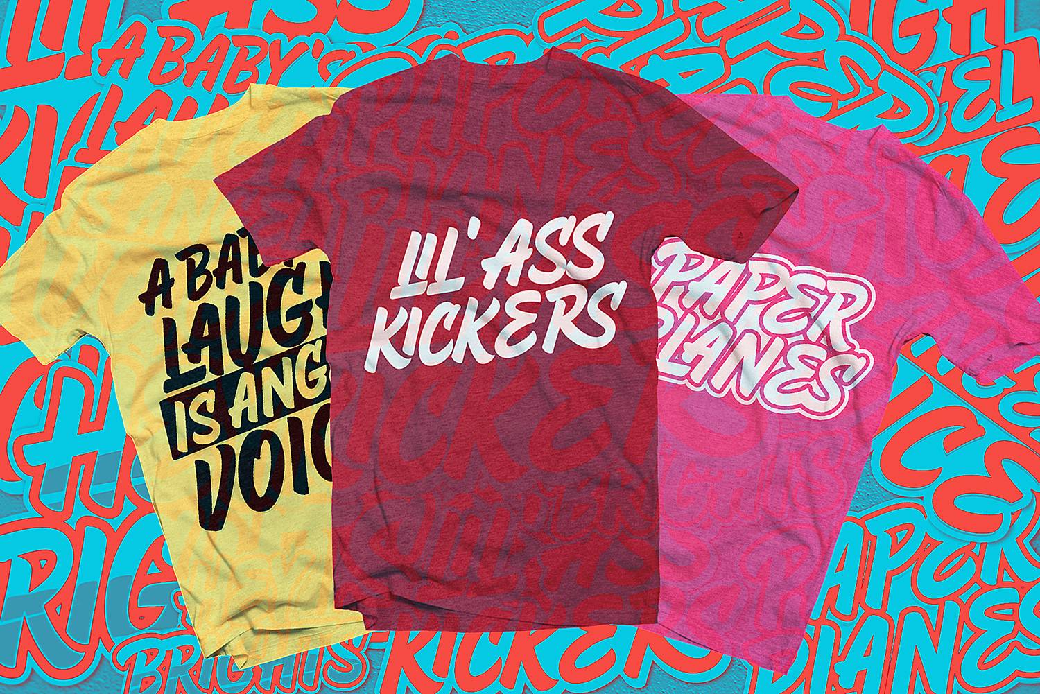 Hey Brights Font sample