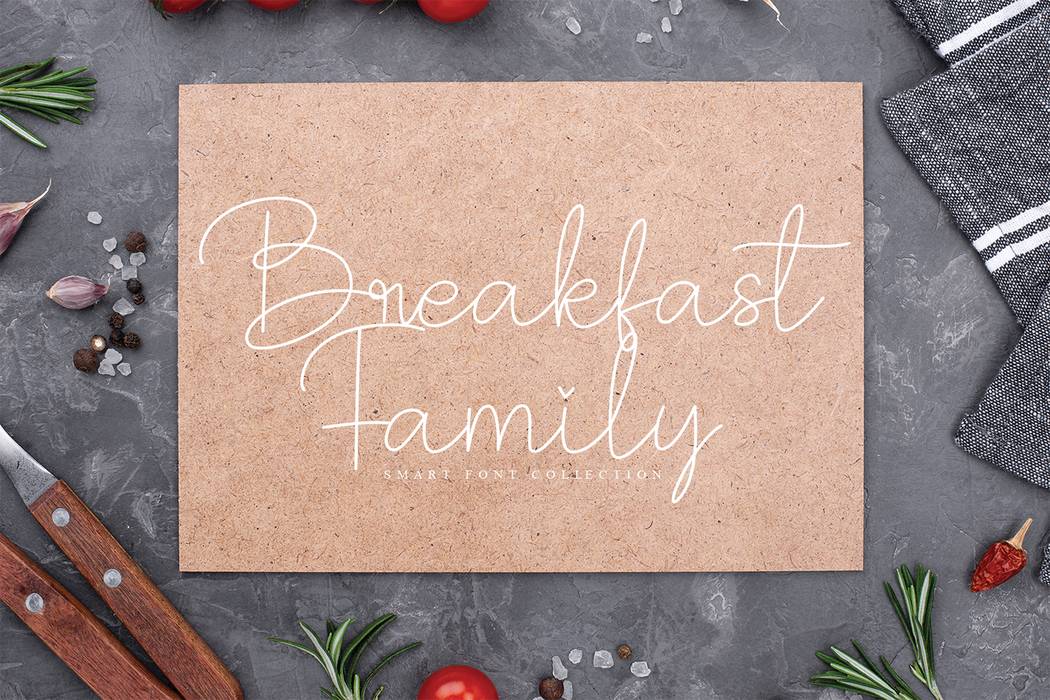Hey Signature Font sample