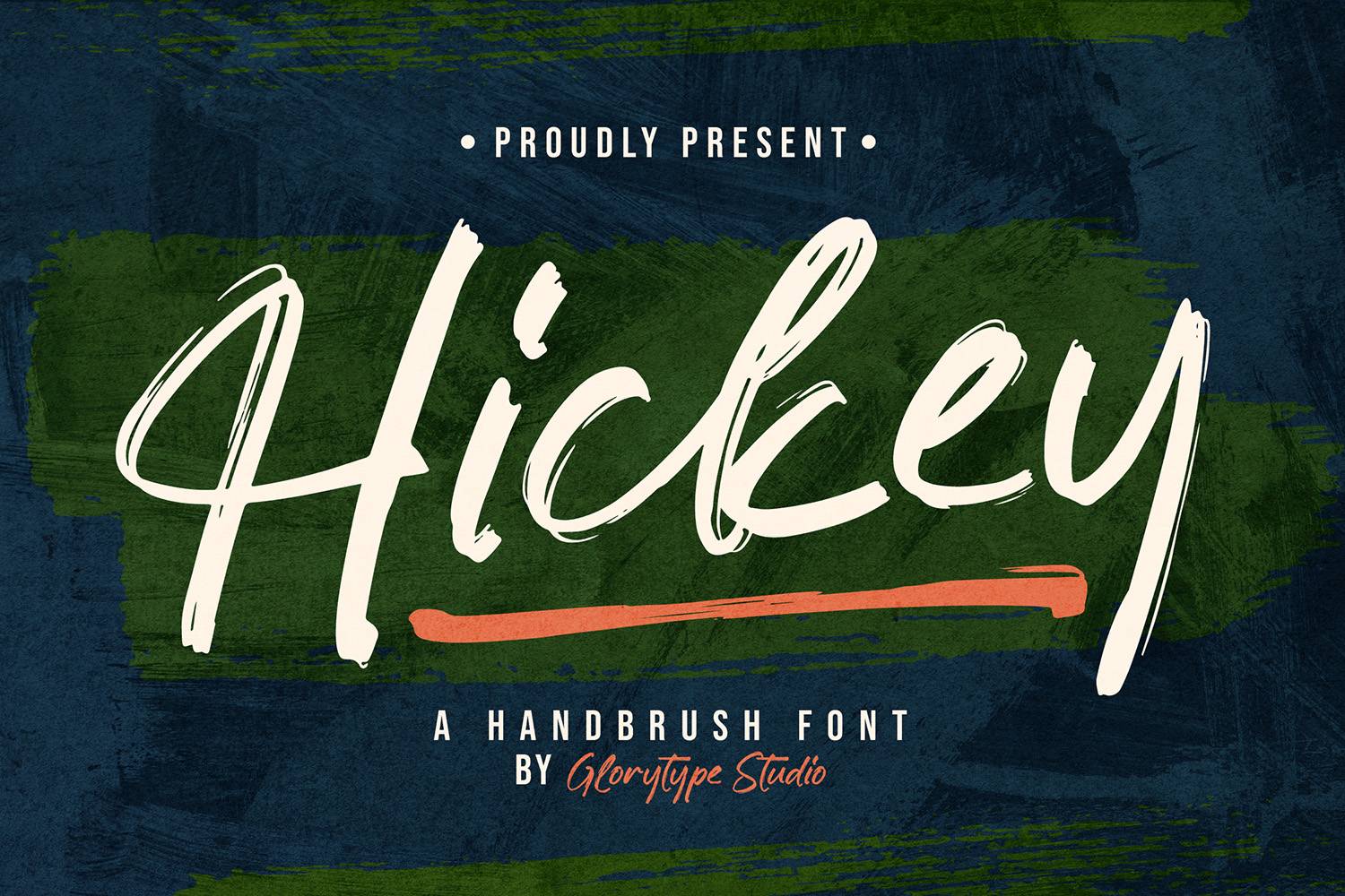 Hickey Font sample