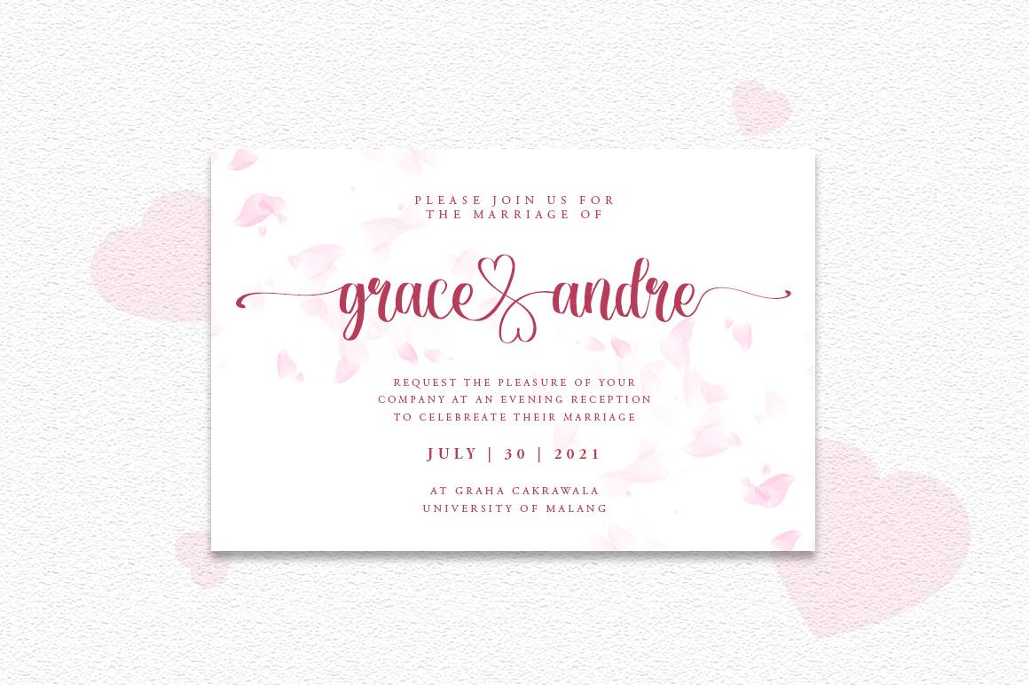 Hiddenlove Font sample