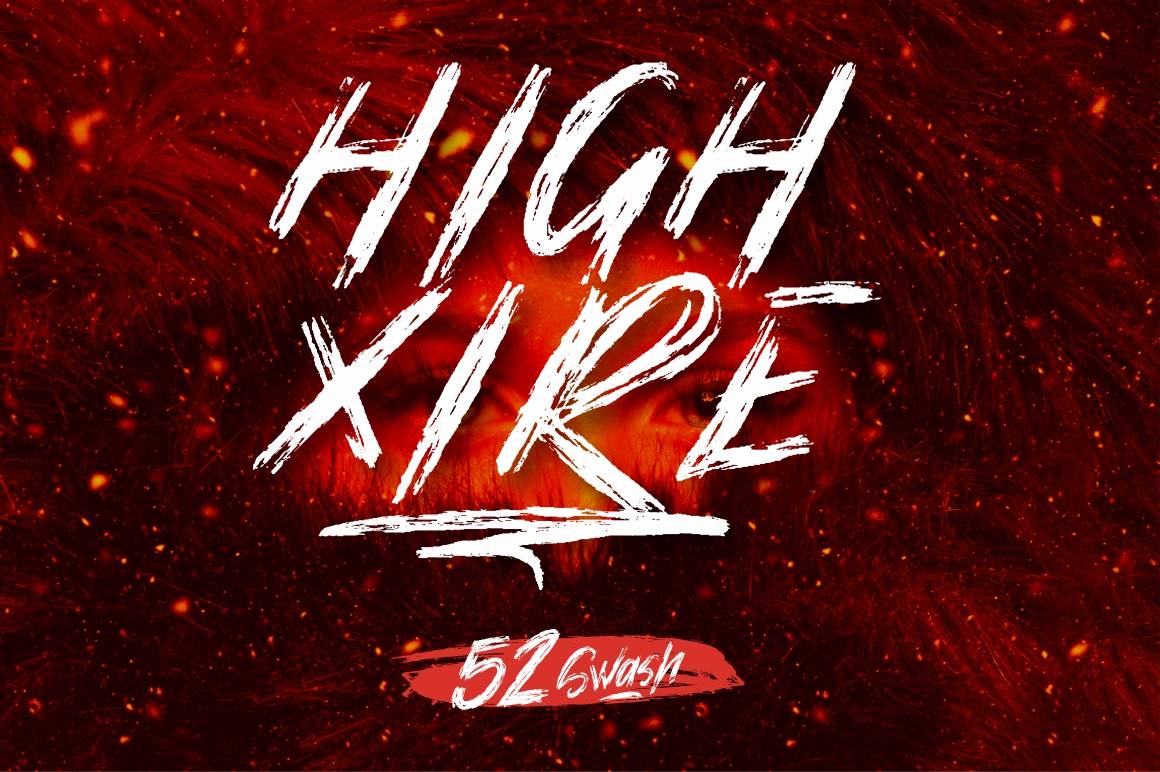 High Xire Font sample