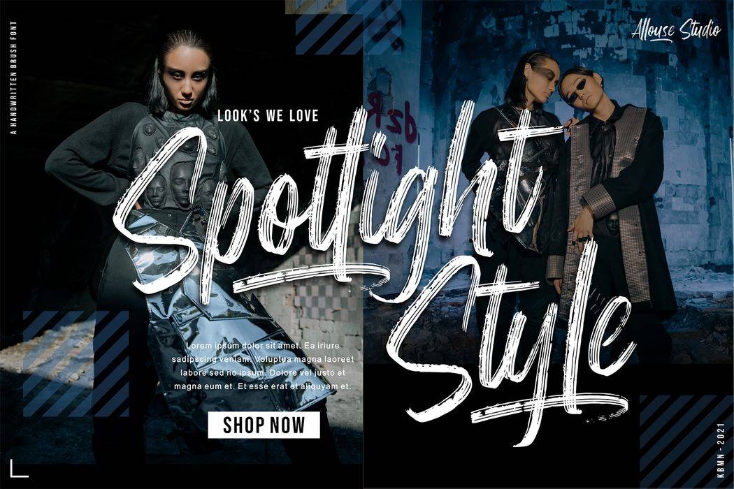Highfilm Font sample