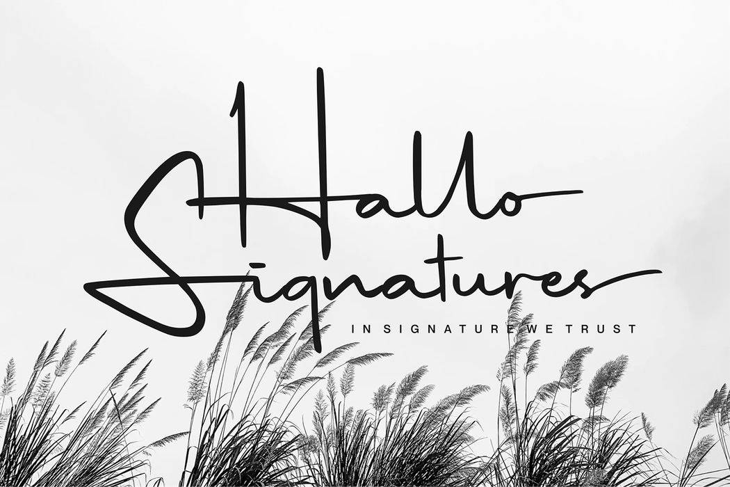 Hildaquin Font sample